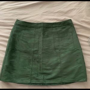 Old navy suede a line skirt